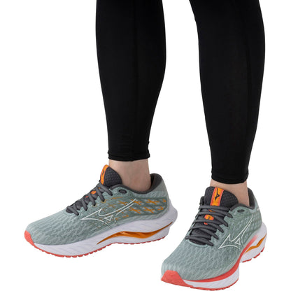 Mizuno Wave Inspire 20 Womens Running Shoes - Grey
