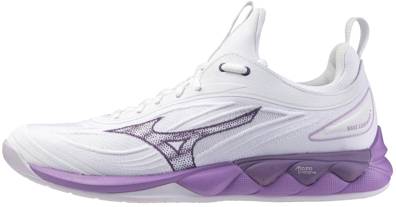 Mizuno Wave Luminous 3 Womens Court Shoes White Start Fitness