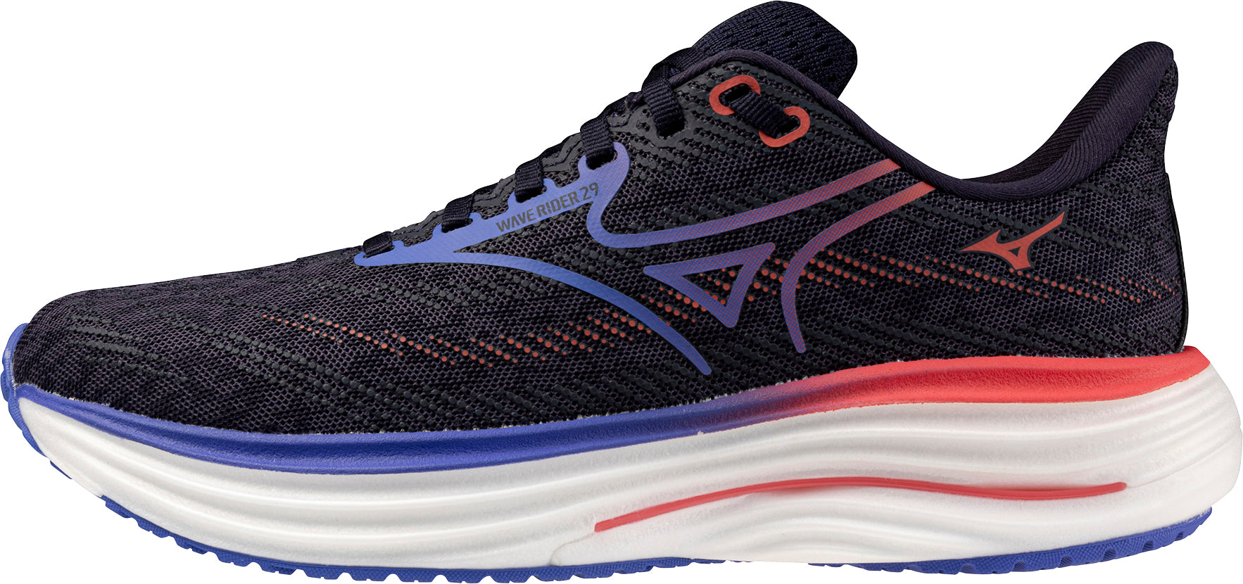 Mizuno Wave Rider 29 Womens Running Shoes - Grey – Start Fitness