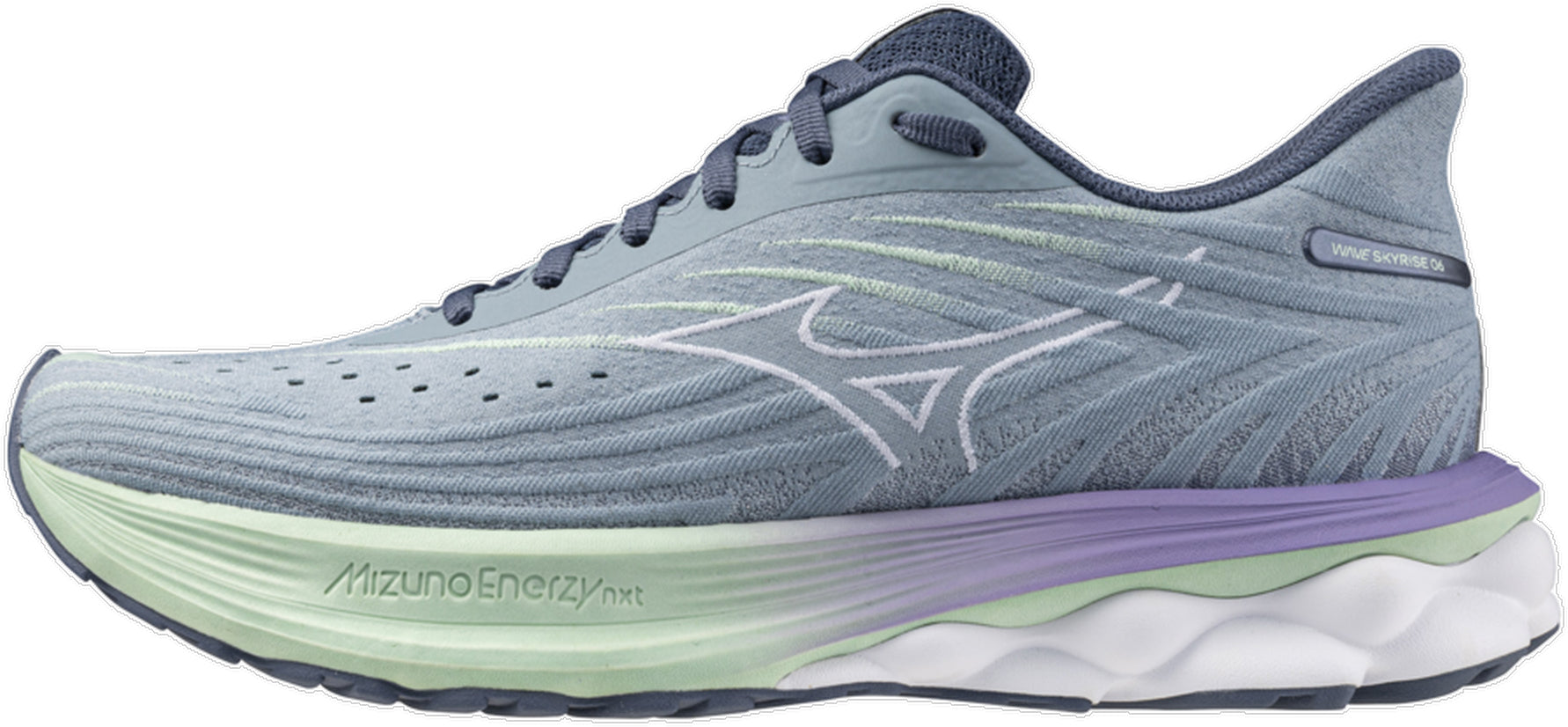 Mizuno Wave Skyrise 6 Womens Running Shoes - Grey – Start Fitness