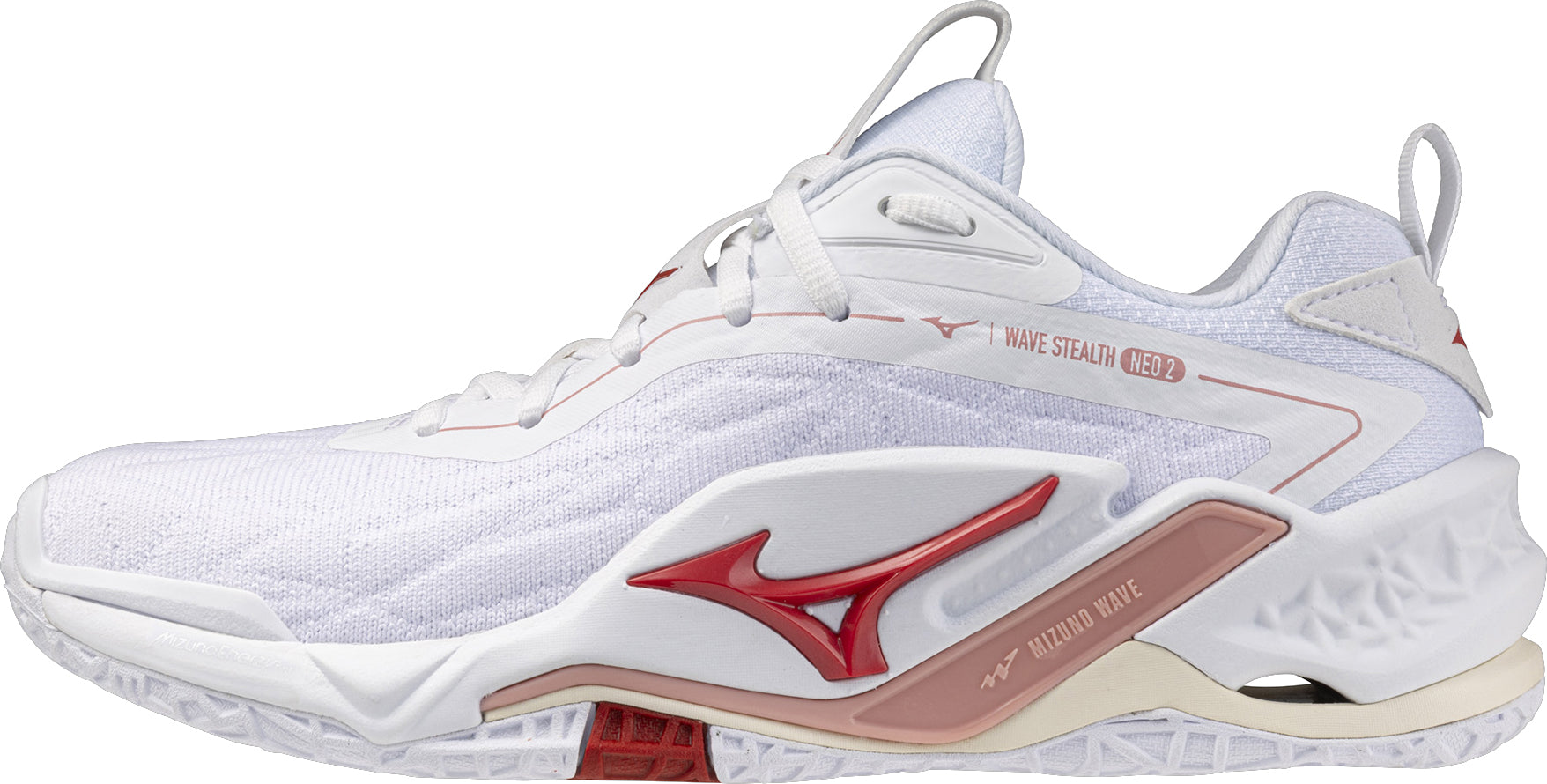 Mizuno Wave Stealth Neo 2 Womens Netball Shoes - White – Start Fitness
