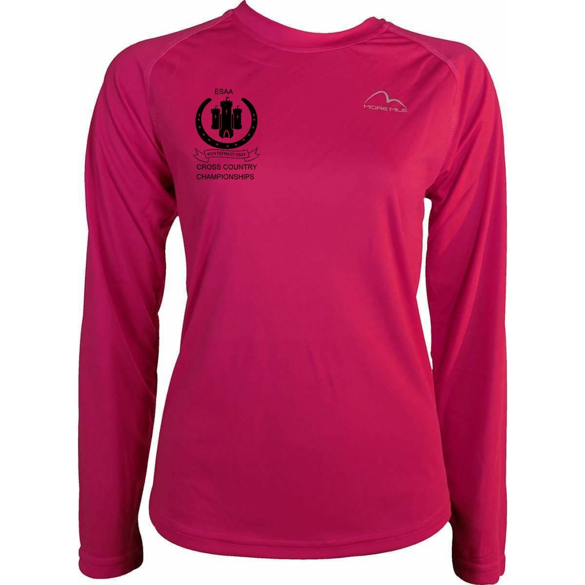 More Mile Vision ESAA Pontefract 2024 Championships Womens Running Top
