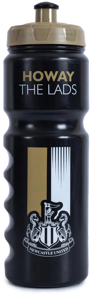 Newcastle United 750ml Water Bottle - Black