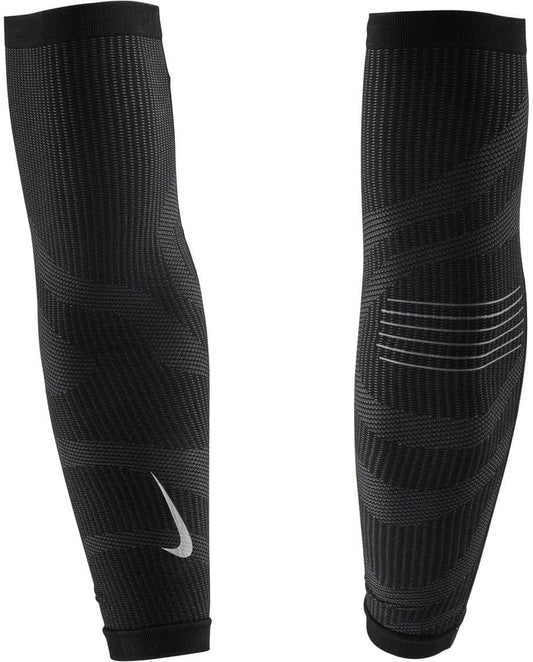Nike Zoned Knit Running Arm Sleeves - Black