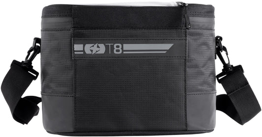 Oxford T8 QR 8L Handlebar Bags - Black