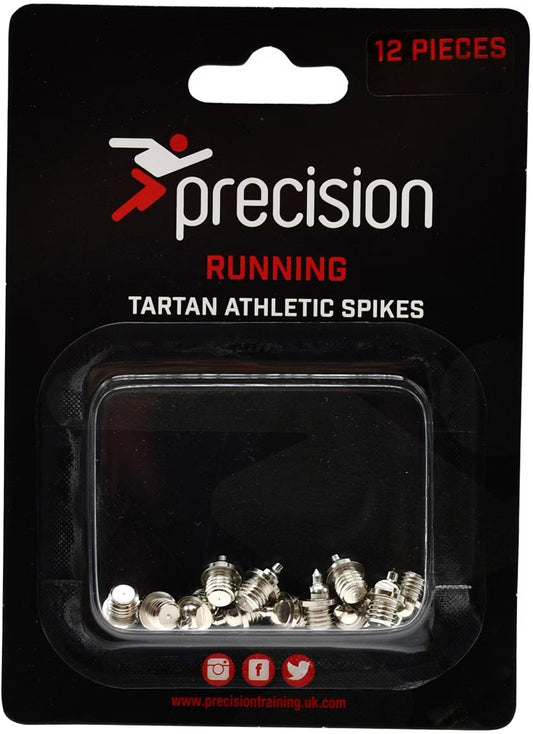 Precision Tartan Athletic Spike Pins - Silver