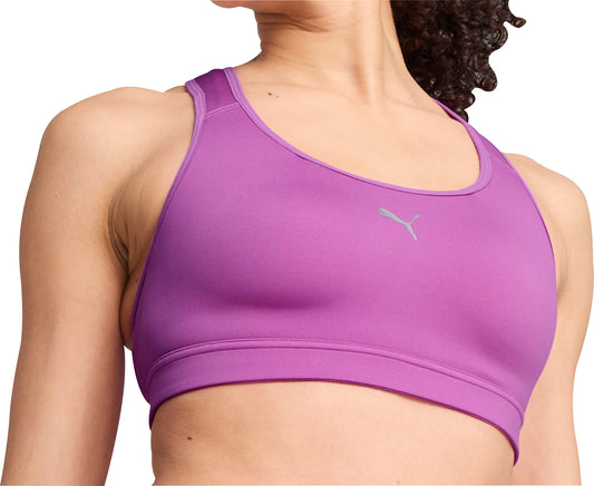 Puma 4KEEPS Womens Running Sports Bra - Purple