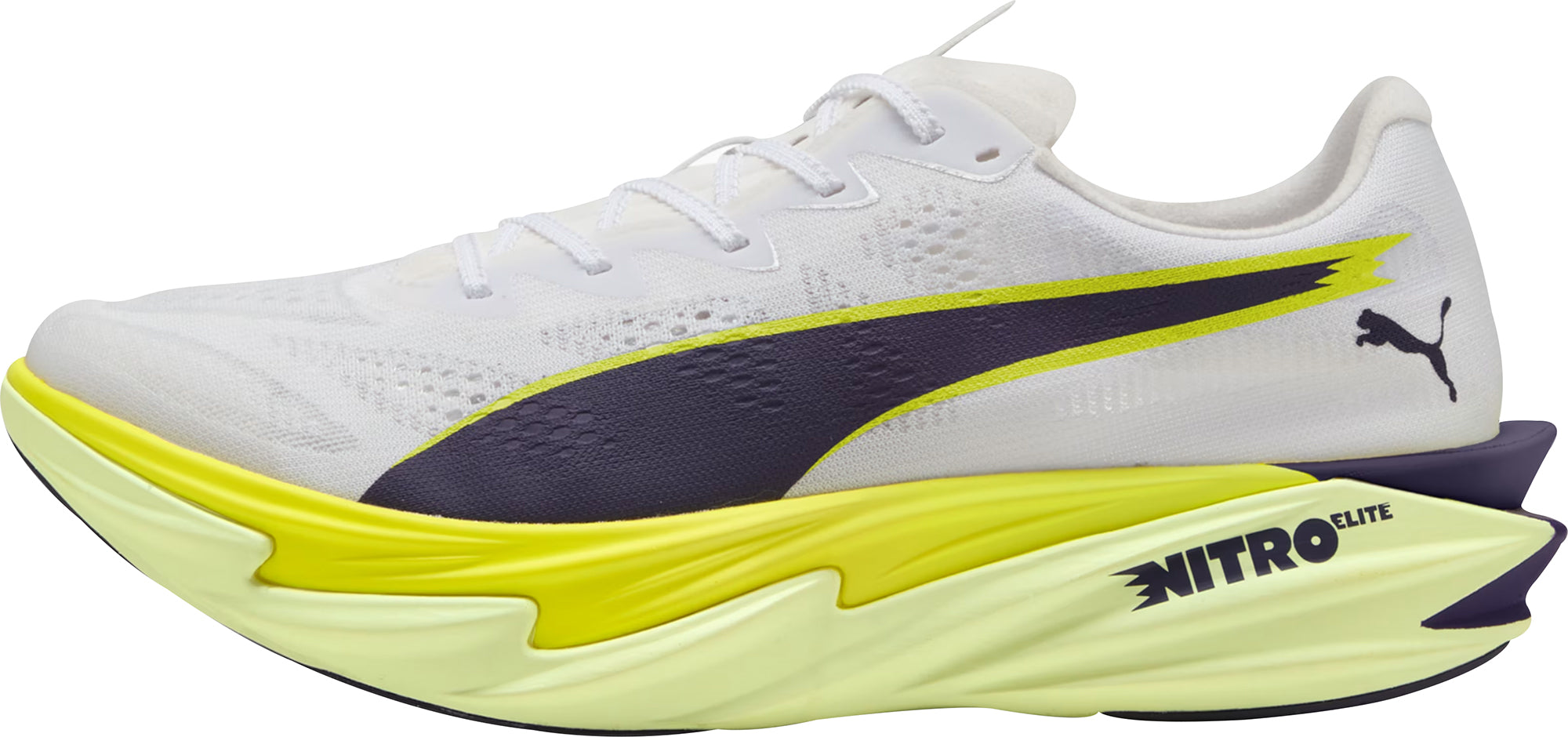 Puma Deviate Nitro Elite 4 Mens Running Shoes - White – Start Fitness