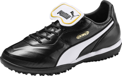 Puma King Top TT Astro Turf Mens Football Boots - Black
