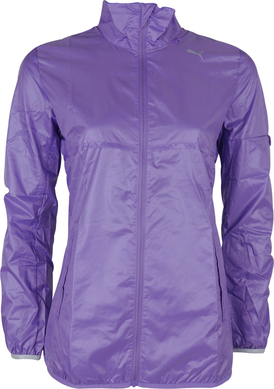 Puma Lightweight Womens Running Jacket - Purple