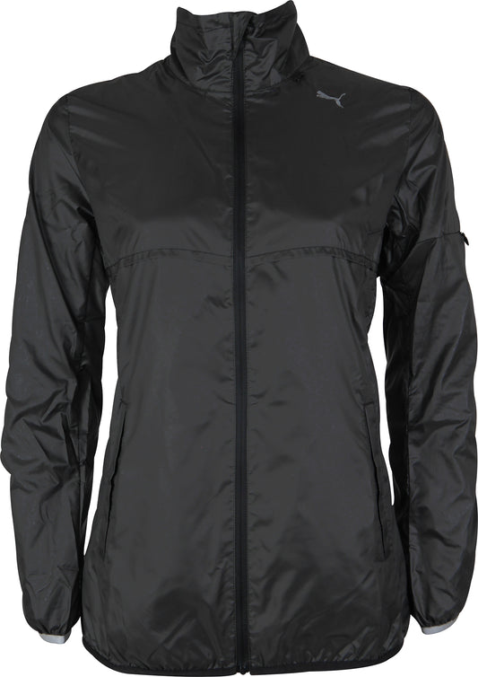 Puma Lightweight Womens Running Jacket - Black