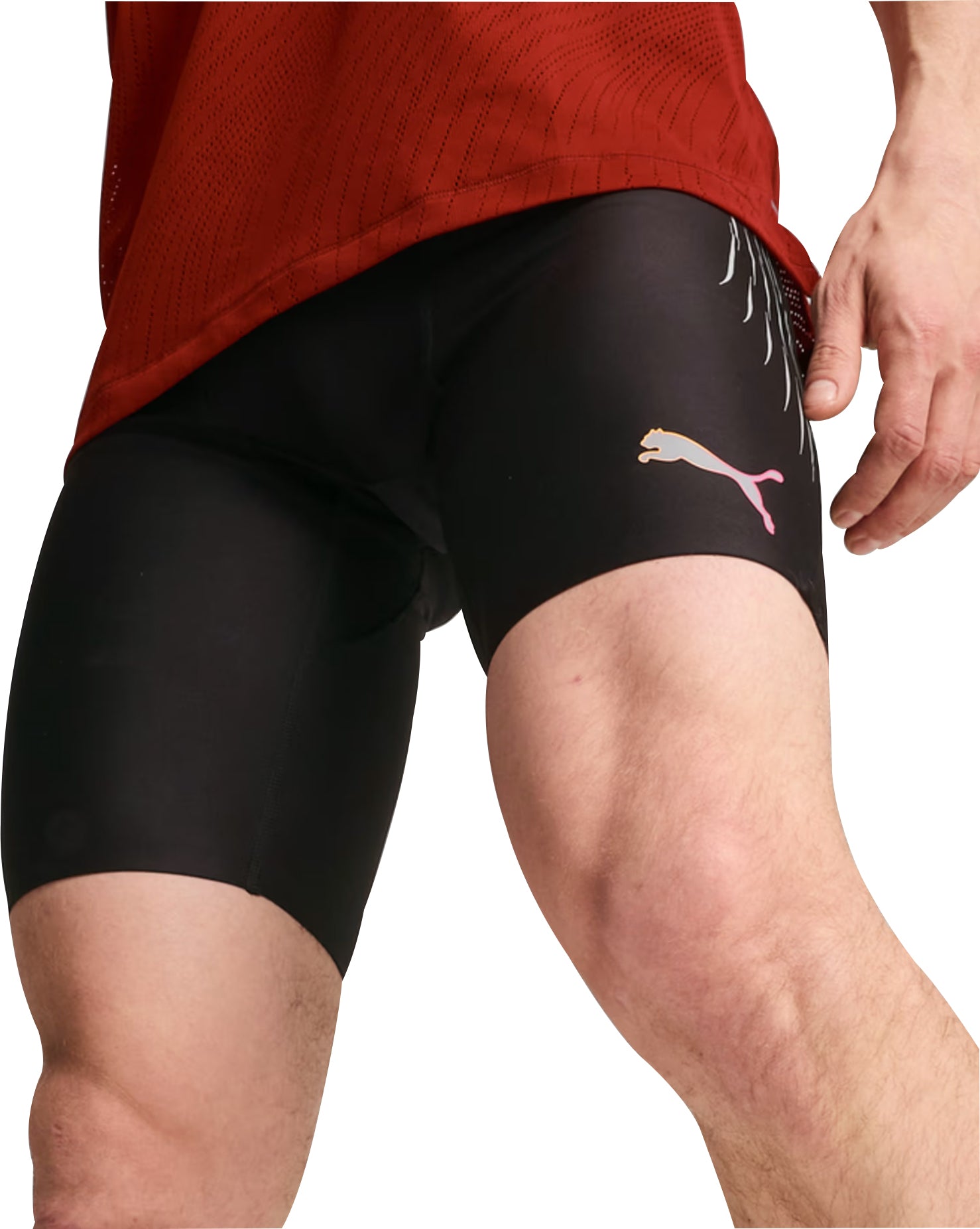 Puma Run Elite Mens Short Running Tights Black – Start Fitness