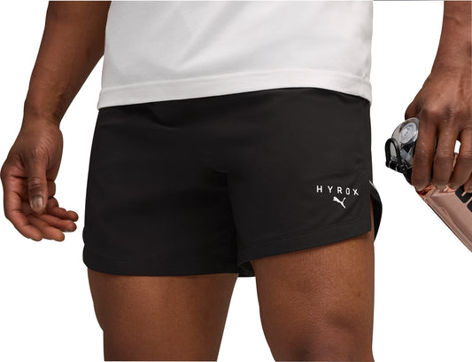 Puma X HYROX Ultraweave 6 Inch Mens Training Shorts - Black