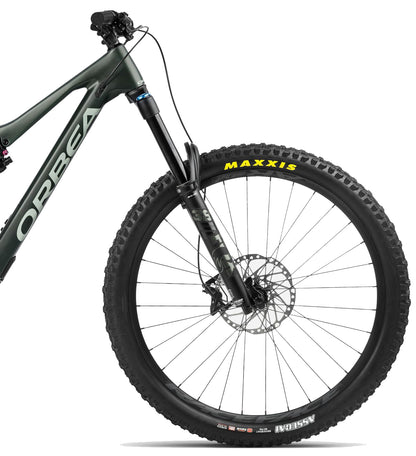 Orbea Rallon M20 Carbon Mountain Bike 2024 - Forest Green Carbon View
