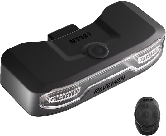 Ravemen NT101 Commuter Signal Rear Bike Light - Black