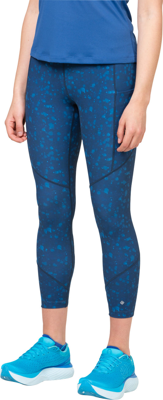 Ronhill Tech Womens 7/8 Running Tights - Blue