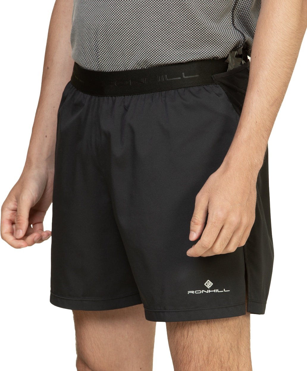 Ronhill Tech All Terrain Inch Mens Running Shorts Black