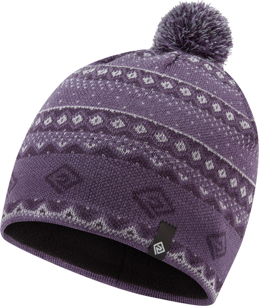 Ronhill Winter Bobble Running Beanie - Purple