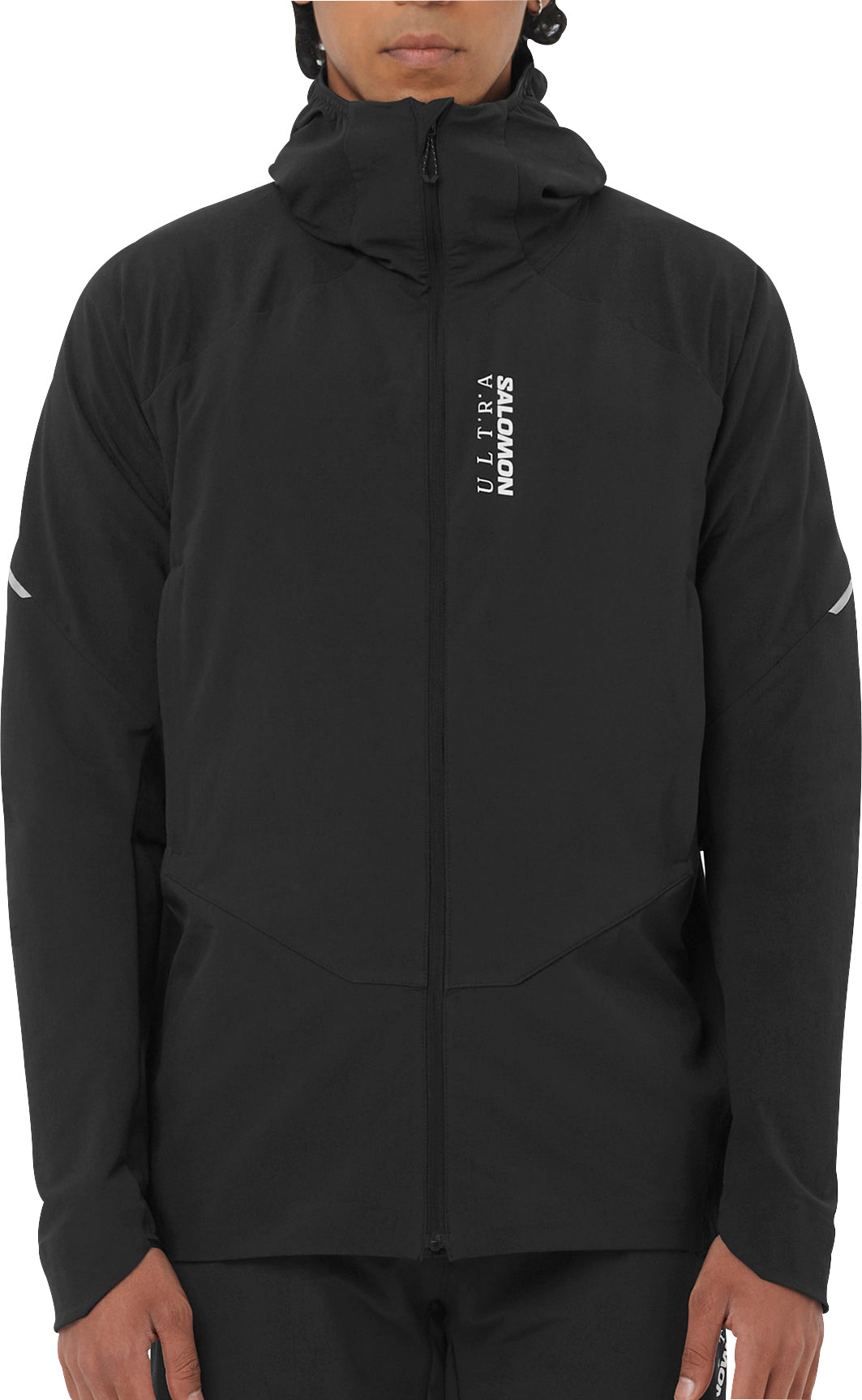 Salomon Ultra All Day All Mountain Mens Running Jacket - Black