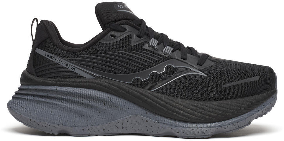 Saucony Hurricane 24 Womens Running Shoes Black – Start Fitness