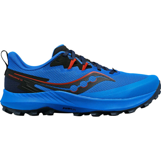 Saucony Peregrine 14 Mens Trail Running Shoes - Blue