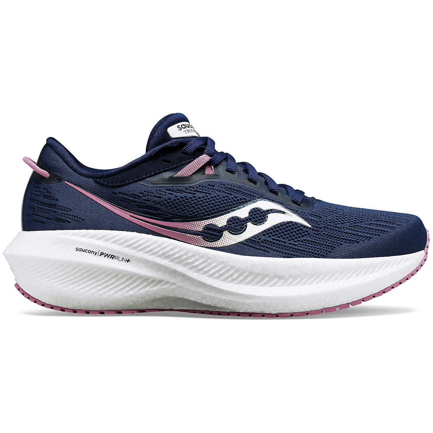 Saucony Triumph 21 Womens Running Shoes Navy