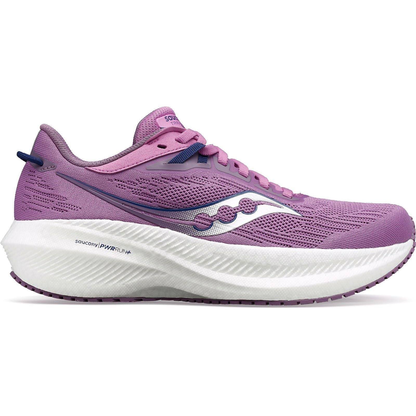 Saucony Triumph 21 Womens Running Shoes - Purple – Start Fitness