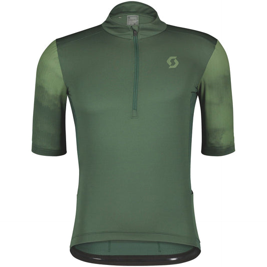 Scott Gravel 10 Short Sleeve Mens Cycling Jersey - Green