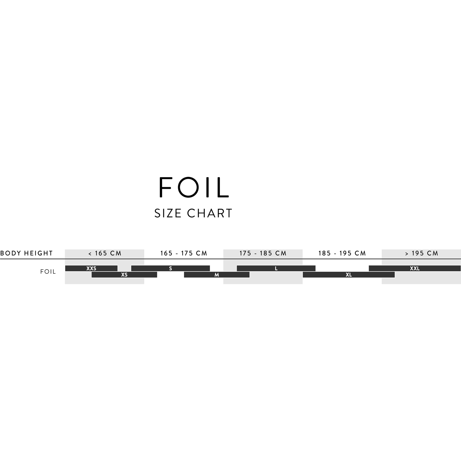 Sizechart Foil 1