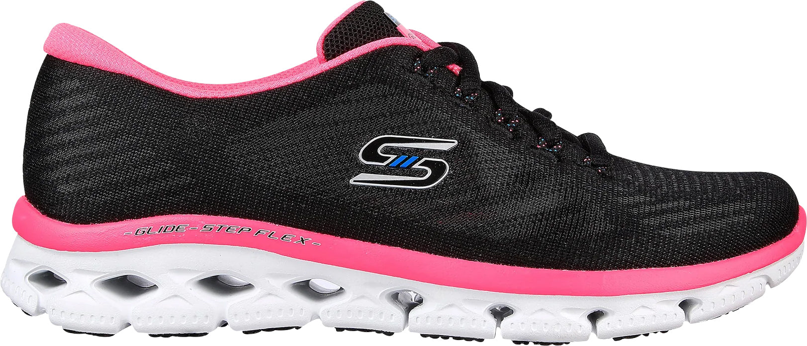 Skechers Glide Step Flex Womens Training Shoes Black – Start Fitness