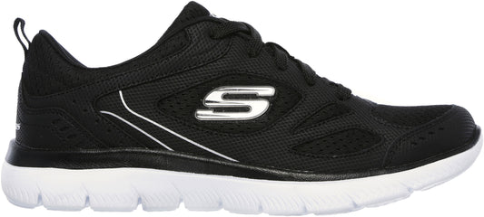 Skechers Summits Suited Womens Training Shoes - Black