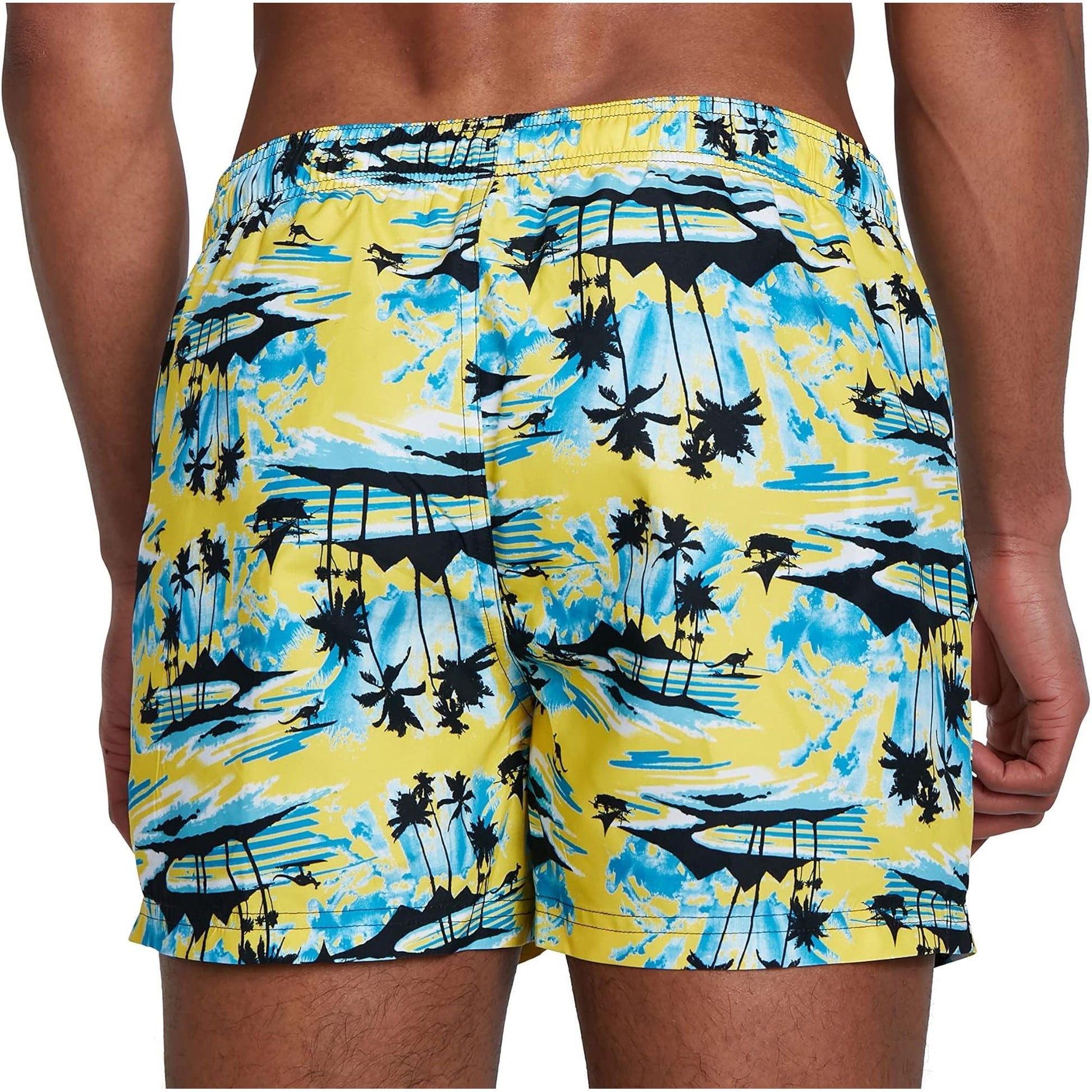 Speedo Printed Leisure Inhc Shorts  Back View