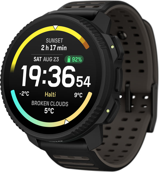 Suunto Vertical 2 Titanium GPS Sports Watch - Black