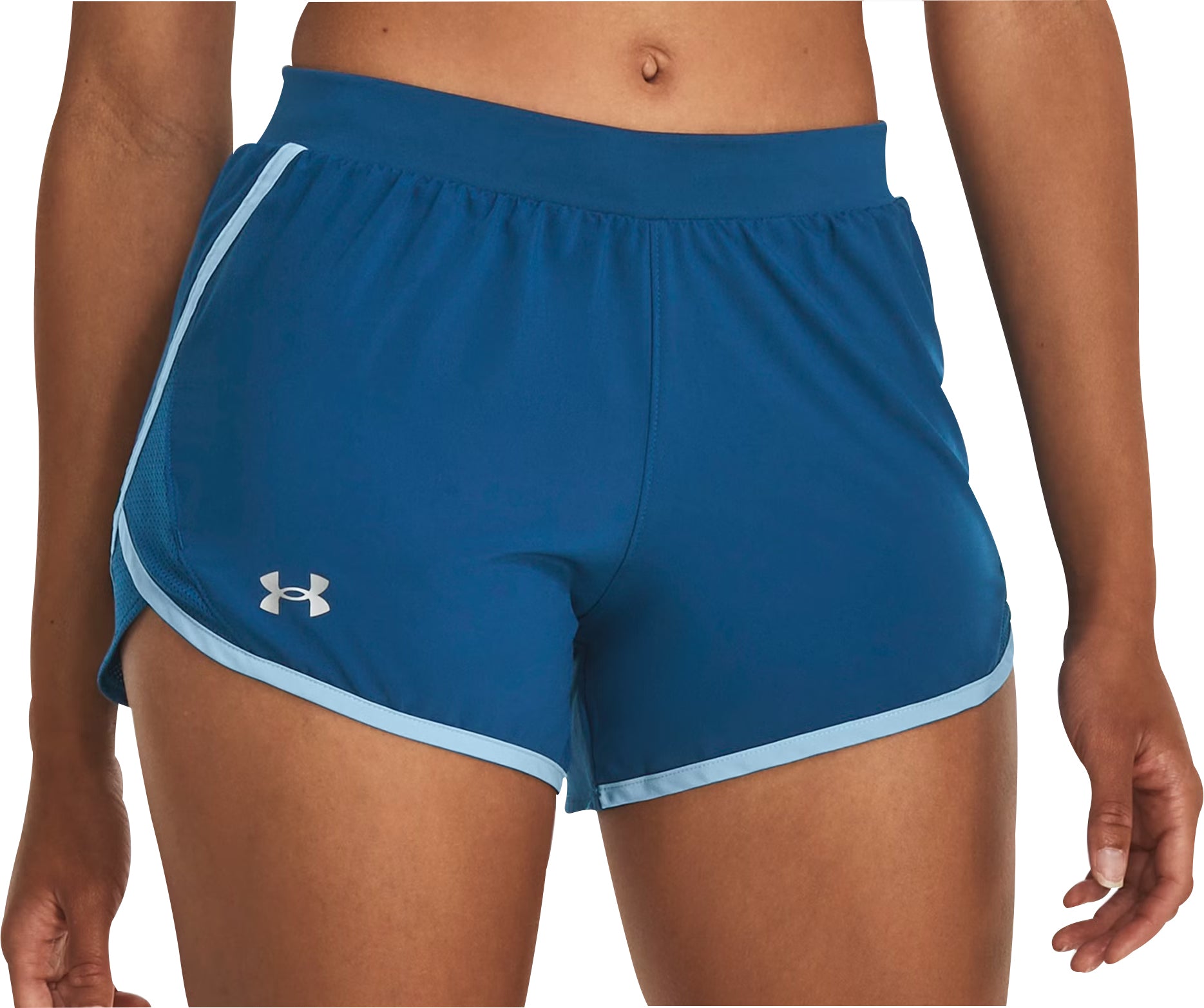 Under Armour Fly By Womens Running Shorts Blue – Start Fitness