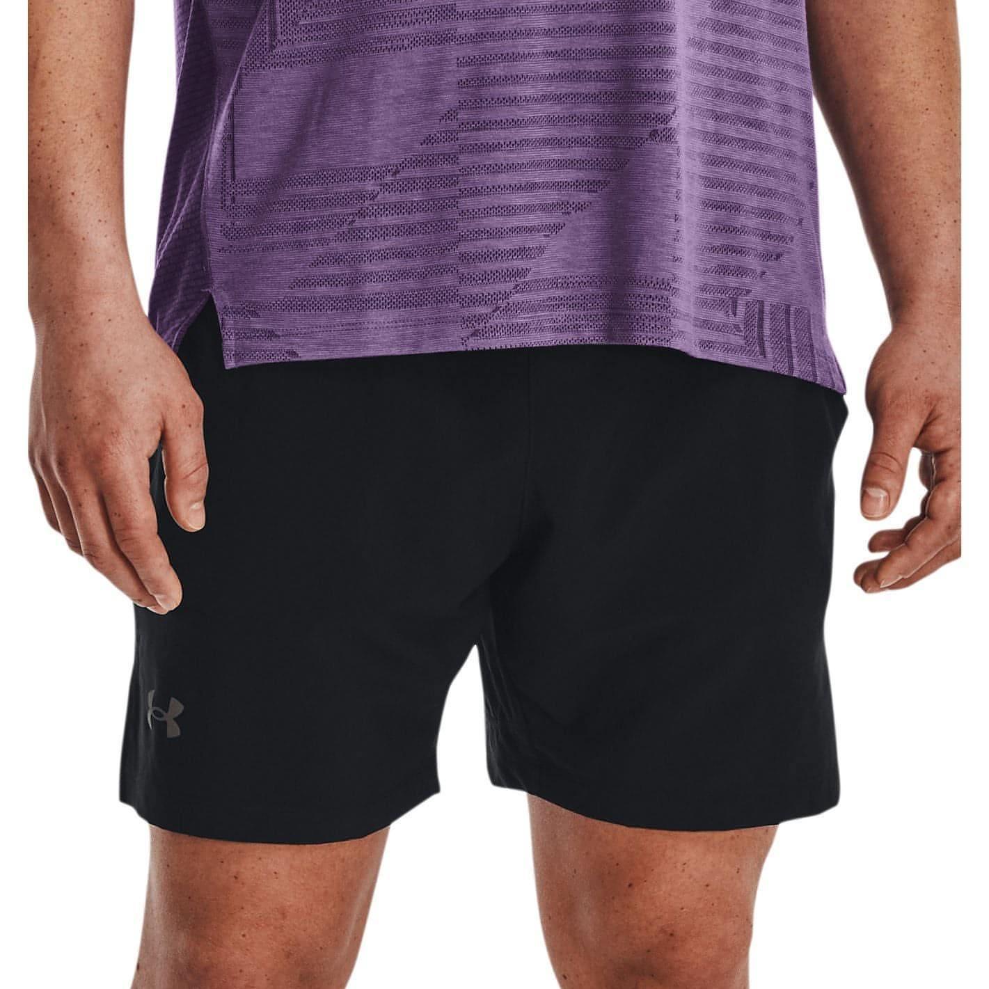 Under Armour Launch Elite In Mens Running Shorts Black