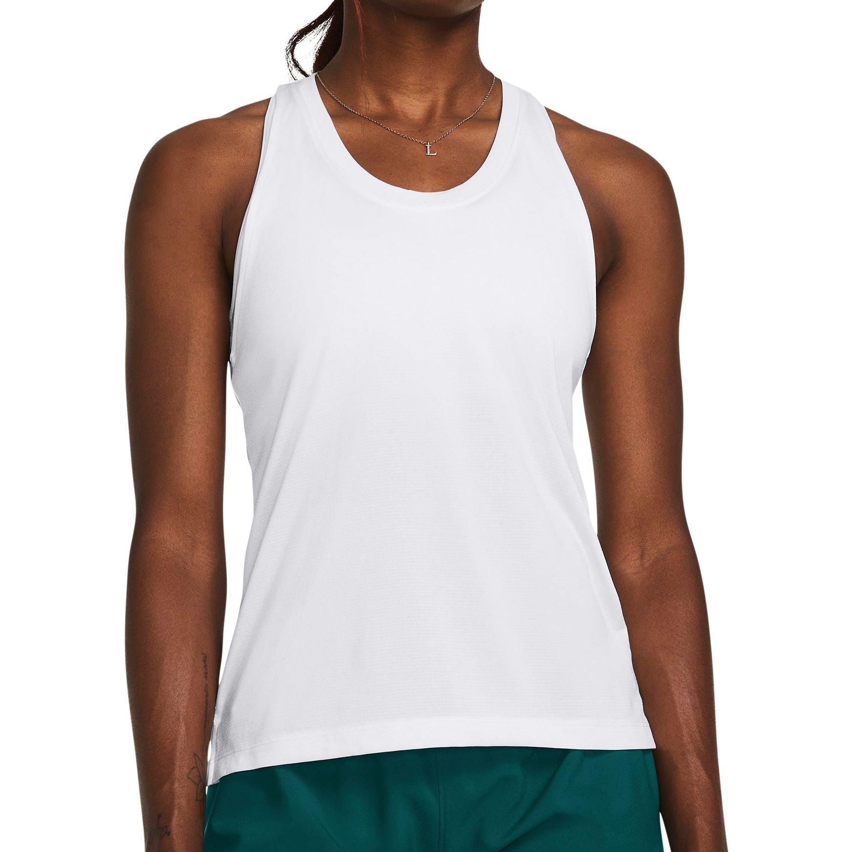 Under Armour Launch Womens Running Vest Tank Top White – Start