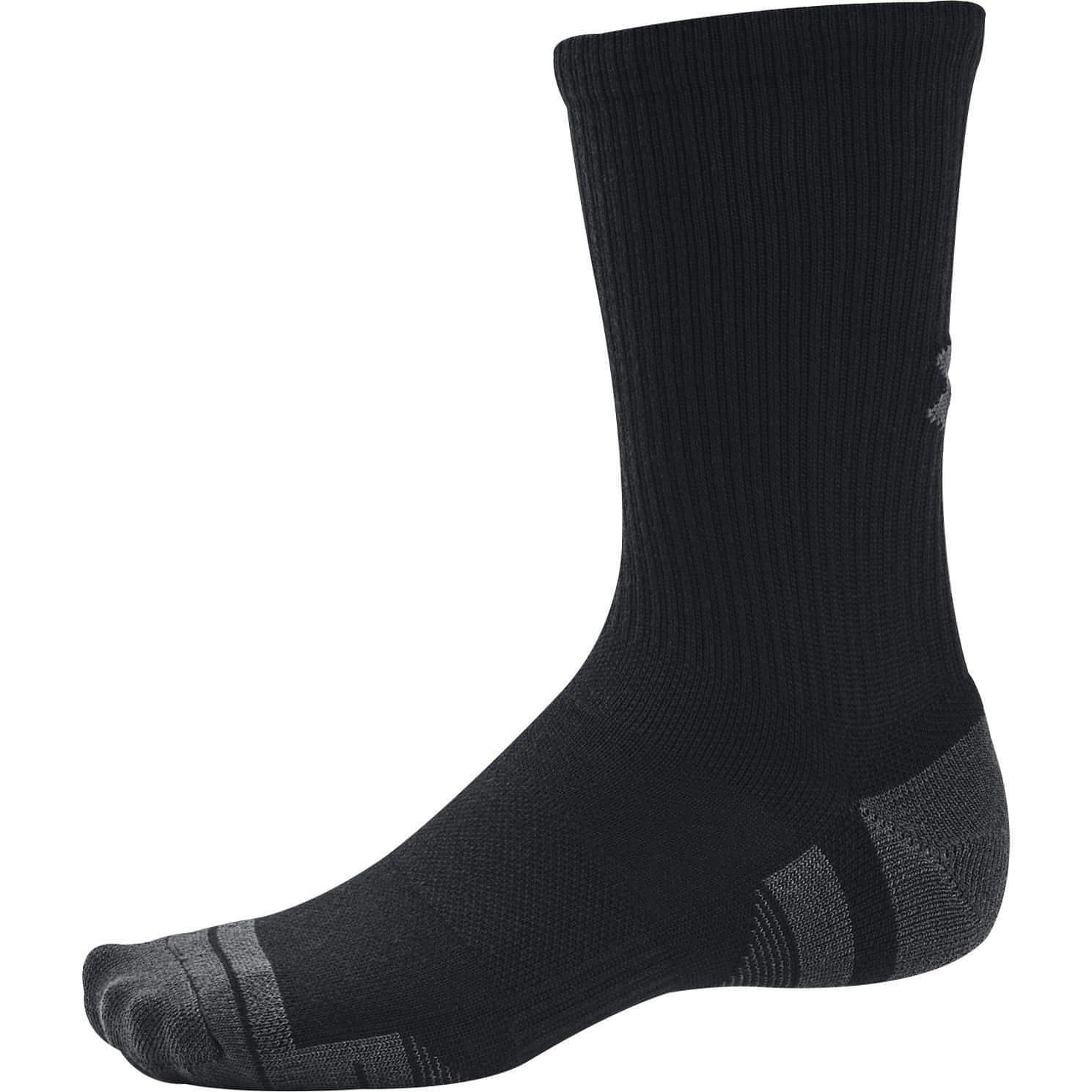 Under Armour Performance Tech Pack Crew Socks Side - Side View