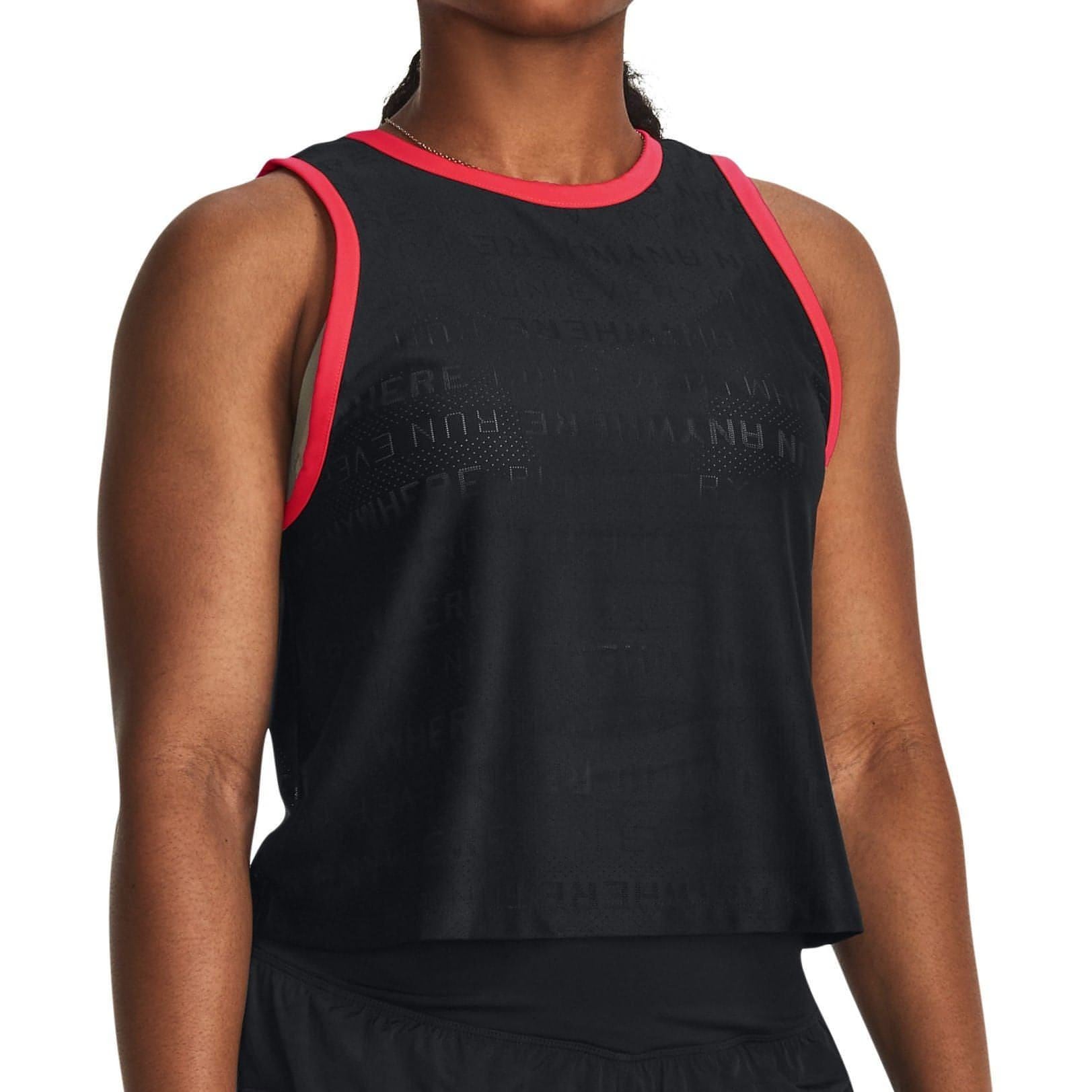 Under Armour Run Everywhere Womens Running Vest Tank Top - Black – Start  Fitness