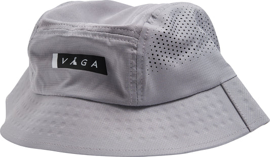 Vaga Feather Running Bucket Hat - Grey