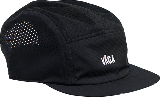 Vaga Feather Racing Running Cap - Black