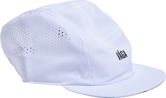 Vaga Feather Racing Running Cap - White