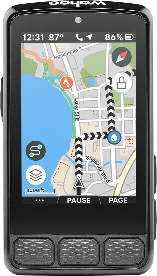 Wahoo ELEMNT ROAM 3 GPS Cycling Computer - Black