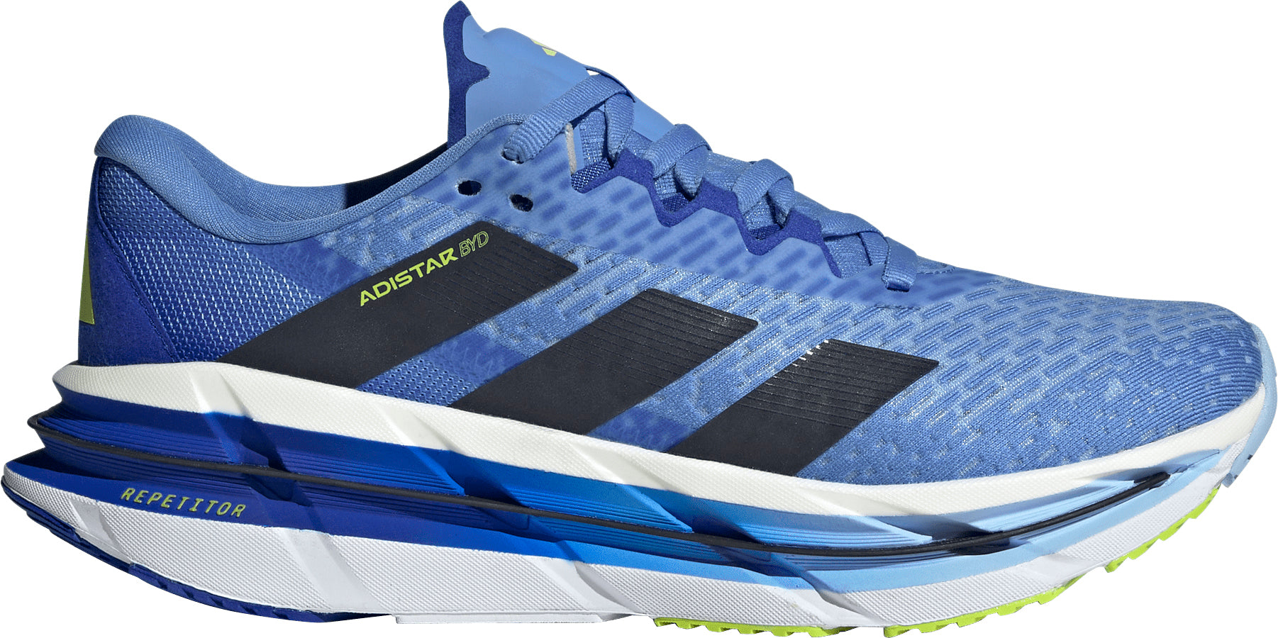 adidas Adistar BYD Mens Running Shoes Blue – Start Fitness