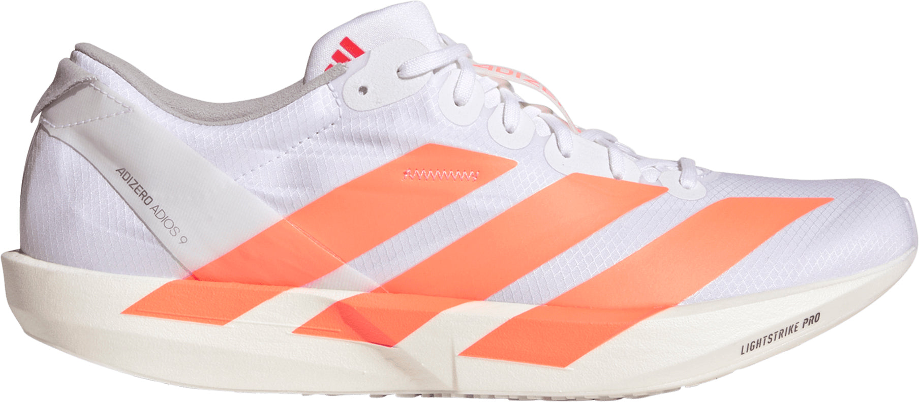 adidas Adizero Adios 9 Mens Running Shoes - White – Start Fitness