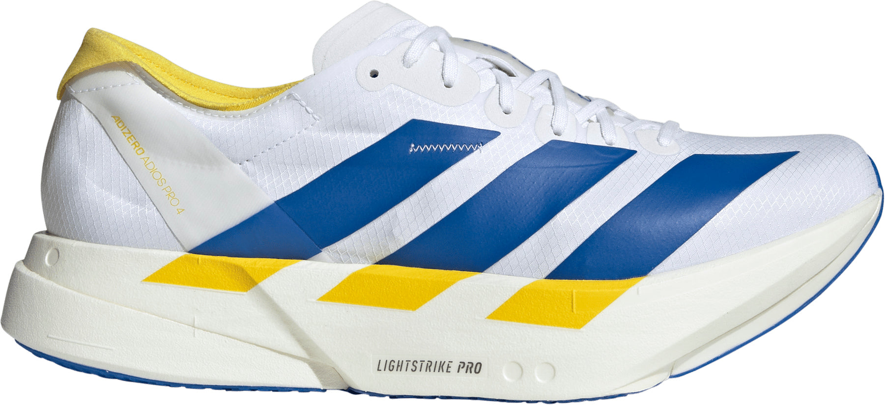 adidas Adizero Adios Pro 4 Mens Running Shoes - White – Start Fitness