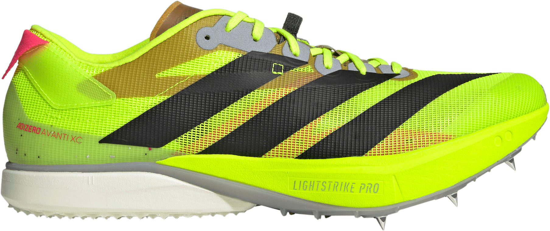 新品【23.5】ADIZERO AVANTI Men's Adizero Avanti Track Spike - Core Black/Zero Met/Spark