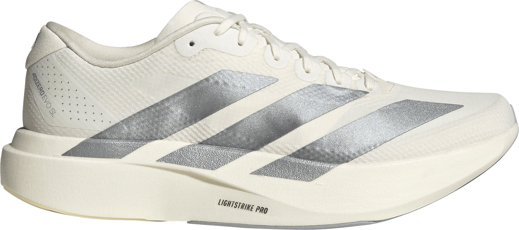 adidas Adizero EVO SL Woven Mens Running Shoes - White – Start Fitness