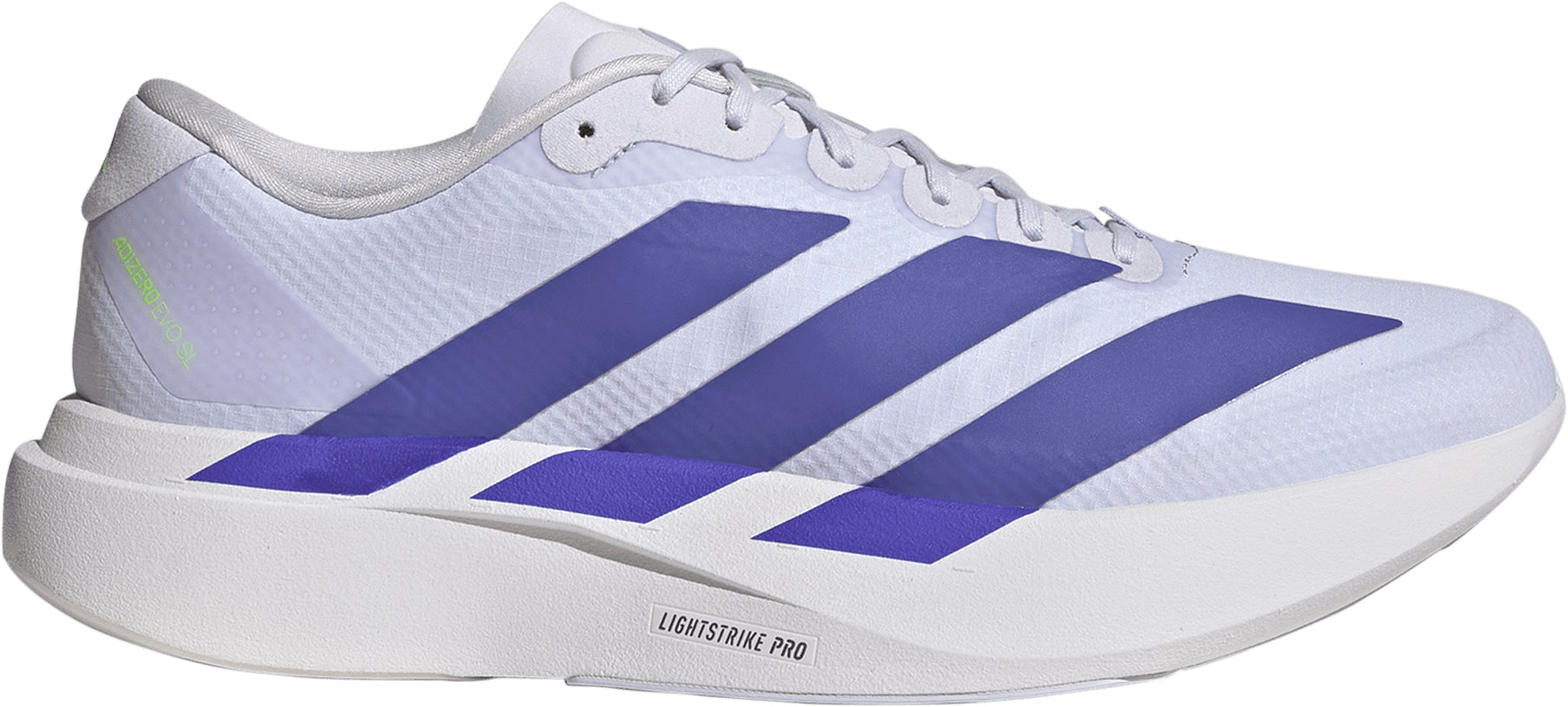 スパイク・シューズ adidas adizero evo sl 27.5 adidas Adizero EVO SL Woven Mens Running Shoes - Purple – Start