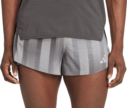 adidas Adizero Pro 3 Inch Mens Running Shorts - Grey