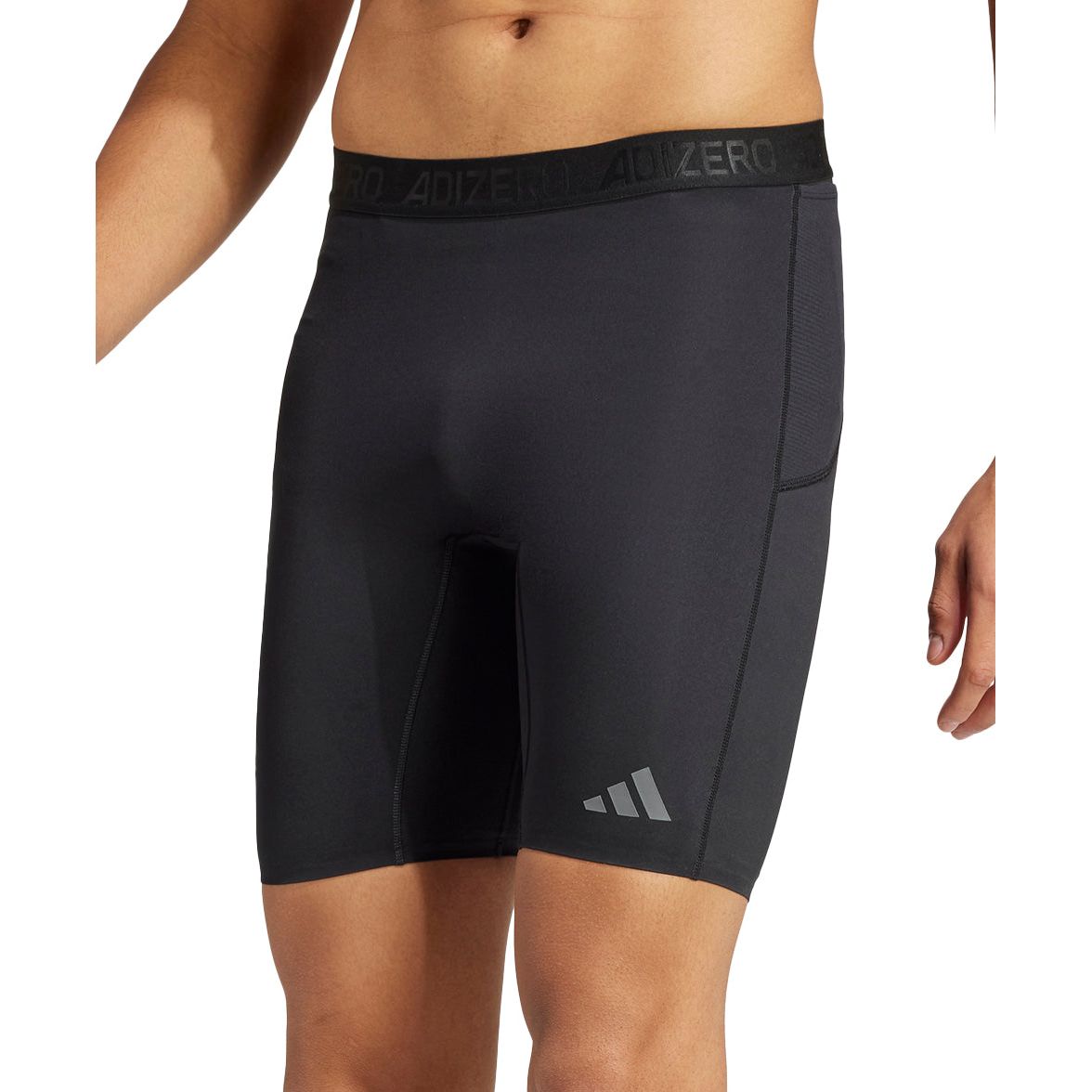 adidas Adizero Mens Short Running Tights Black – Start Fitness
